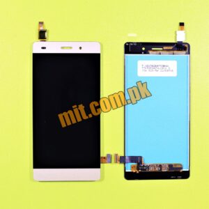 P 8 Lite Huawei Golden LCD Unit / LCD Panel