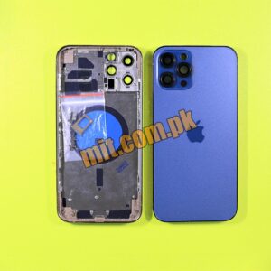 i Phone 12 Pro max i Phone Blue Cassing