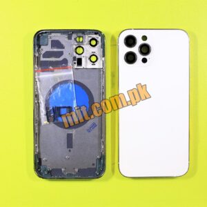 i Phone 12 Pro max i Phone White Cassing